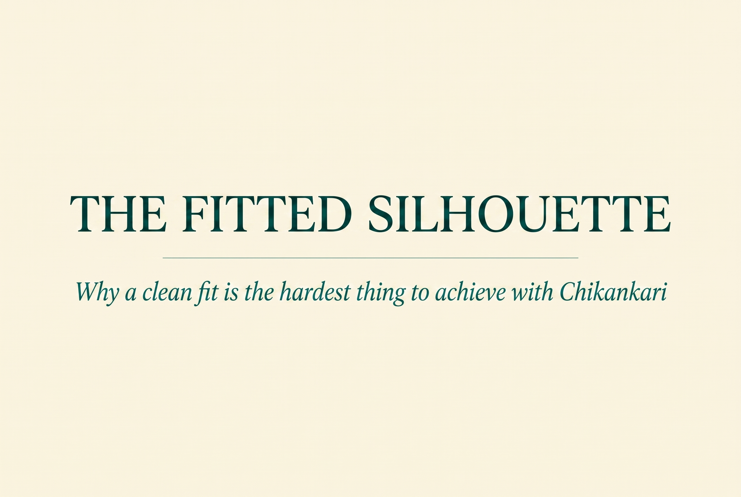 The Hidden Difficulty of a Fitted Silhouette