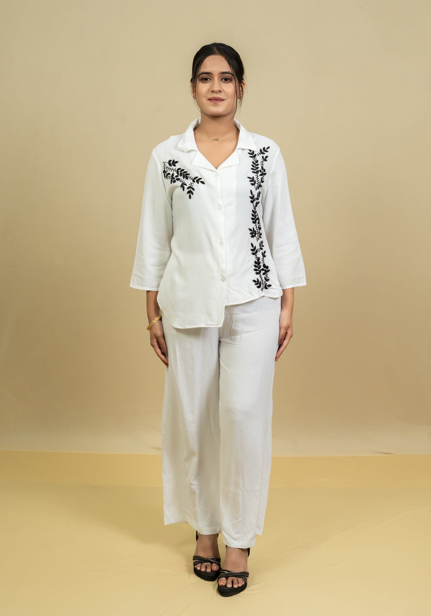 Coord Set – Offset Shirt