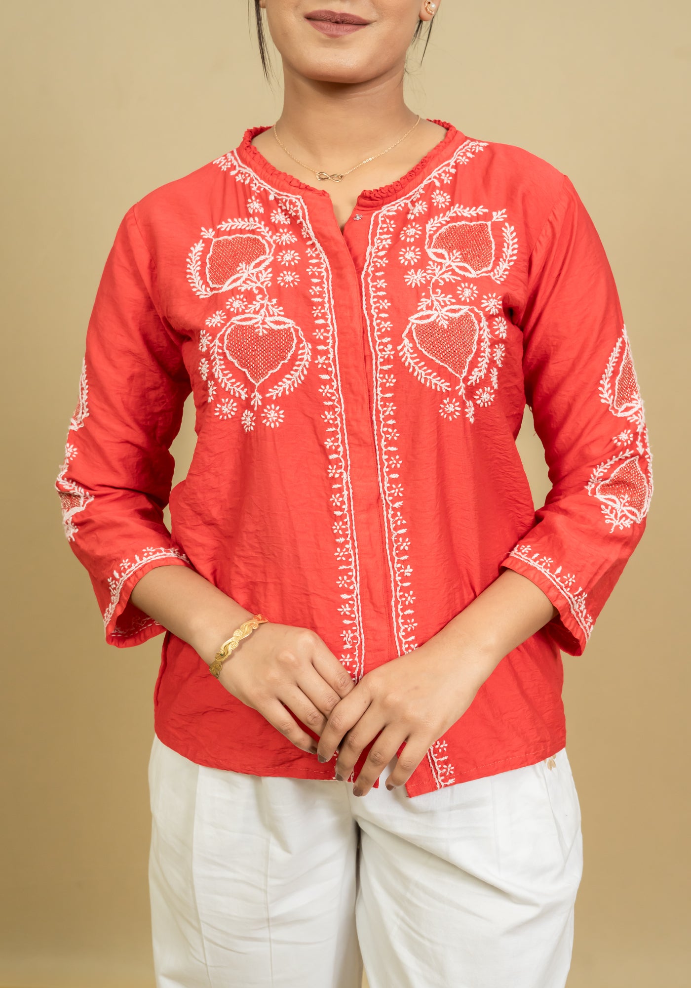 Top – Chanderi