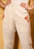 Pocket Motif Cotton Linen Trouser