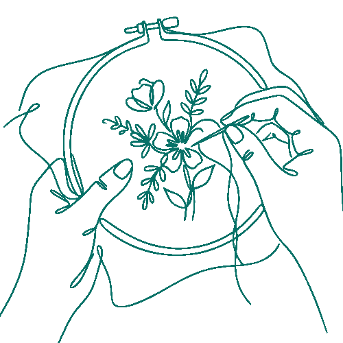 Hand Embroidered