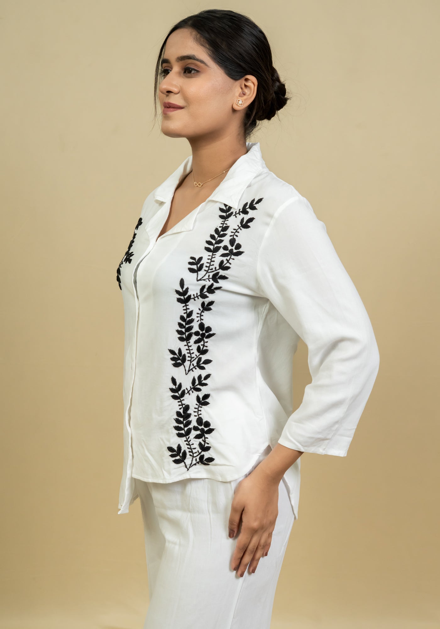 Coord Set – Offset Shirt